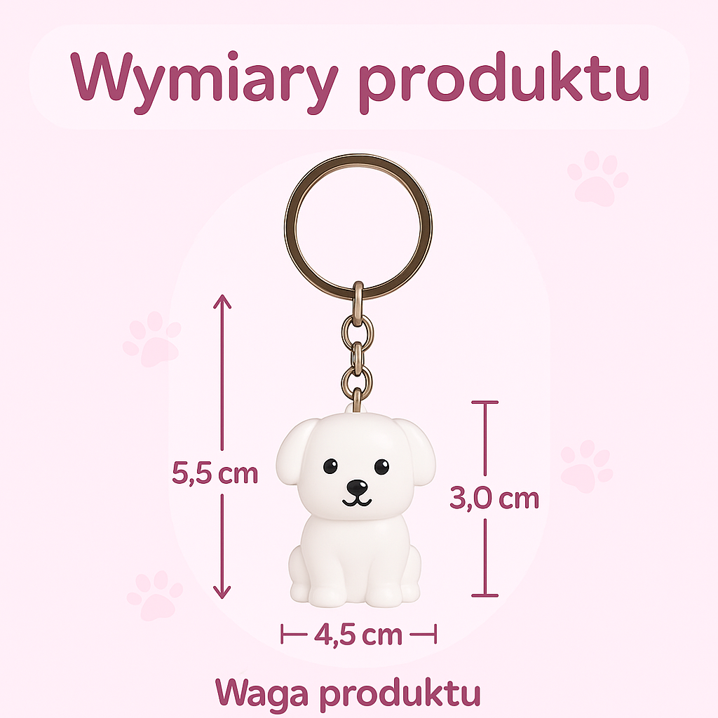Breloczek Piesek MojaŁapa™