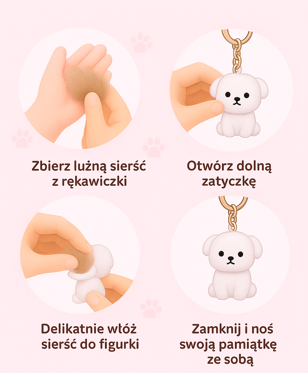 Breloczek Piesek MojaŁapa™